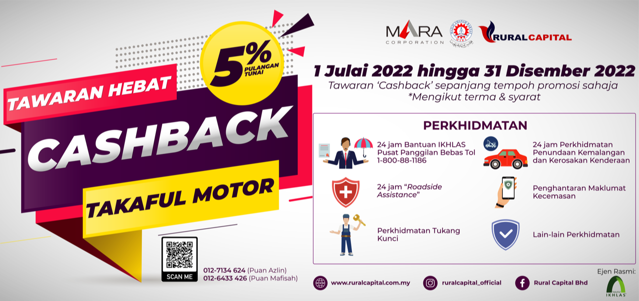 takaful cashback